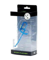 Sport Fucker Dipstick Silicone Urethral Sound with Glans Ring and Ventral Ball for Secure Urethral Play