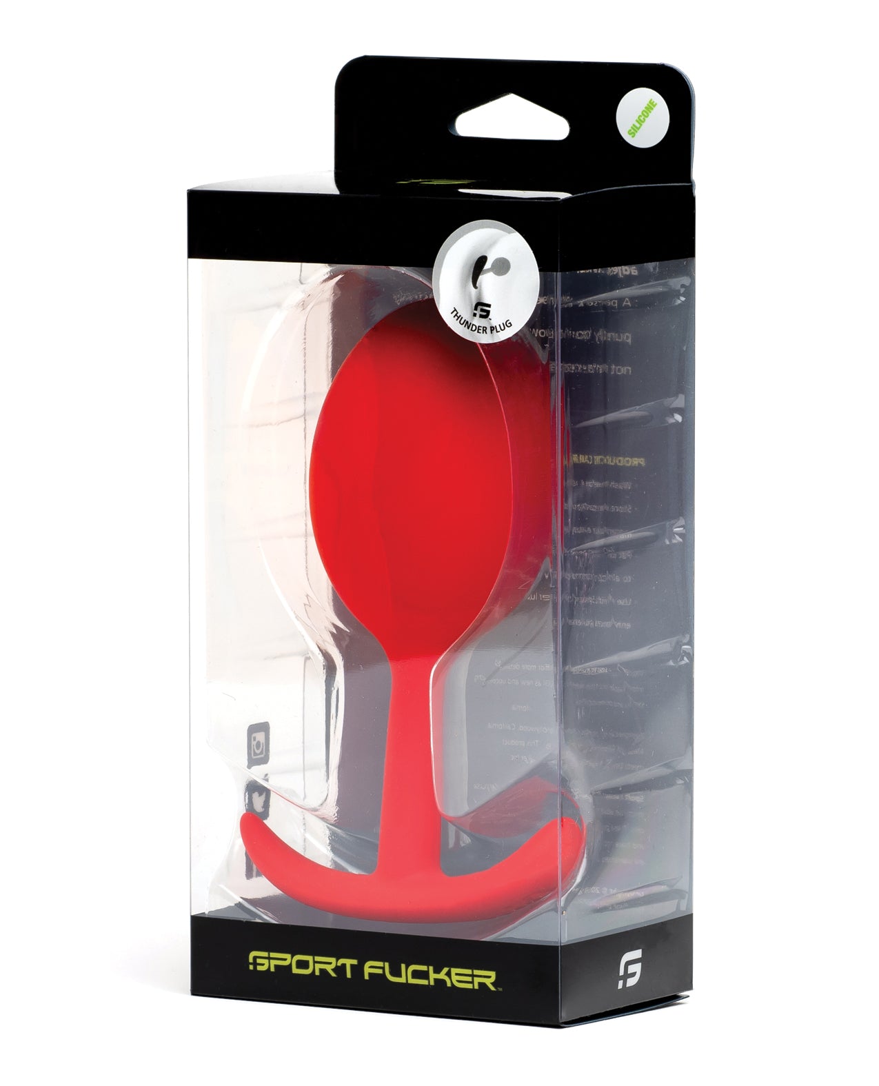 Sport Fucker Anal Plug Large size Prostate Tapping Silicone Design for Deep Prostate Stimulation