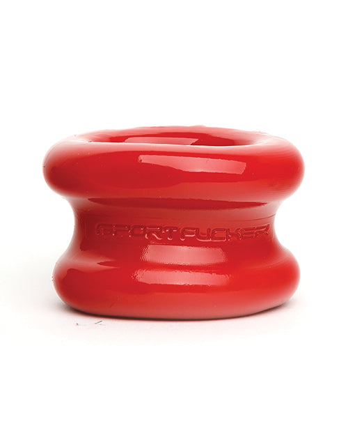 Sport Fucker Muscle Ball Stretcher Red TPR Penis Enhancement Device