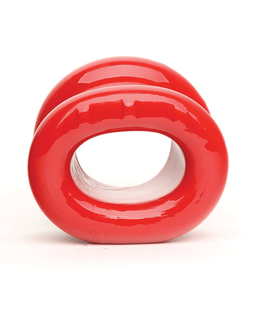 Sport Fucker Muscle Ball Stretcher Red TPR Penis Enhancement Device