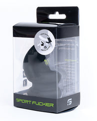Sport Fucker Penis Enhancement Black Silicone Cock Ring Stretchable Ball Stretcher for Versatile Wear
