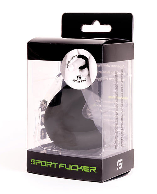 Sport Fucker penis enhancement Rugby Ring liquid silicone thick stretchable design for comfortable intimate moments