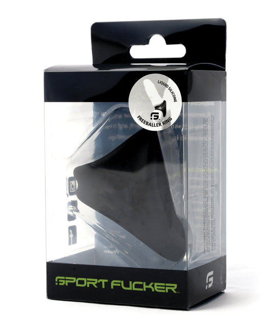 Sport Fucker Penis Enhancement Ring Liquid Silicone Ball Tugger for Firmer Erections and Maximum Comfort