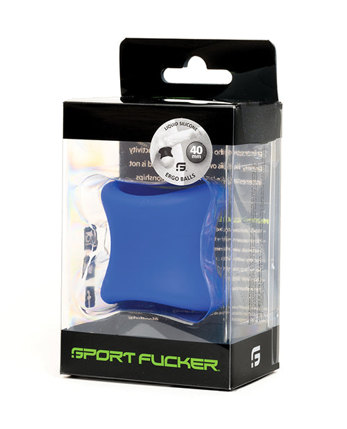 Sport Fucker Penis Enhancement Ergo Balls 40mm Pure Silicone Ergonomic Design for Comfortable Support