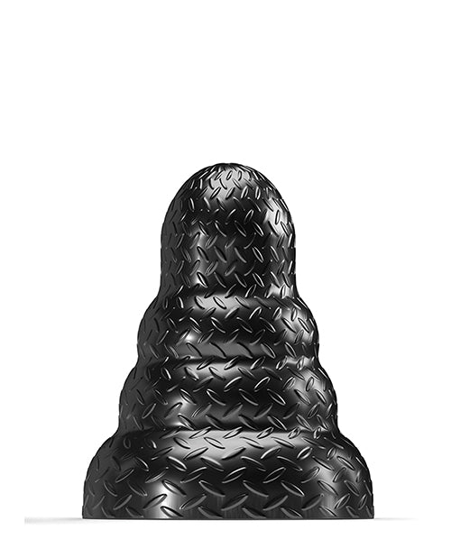STRETCH'R Anal Product Soft Vinyl Textured Medium Butt Plug for Advanced Stretching and Comfort