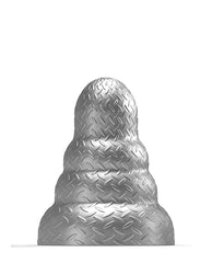 STRETCH'R Anal Plug Soft Vinyl Textured Surface Medium Size for Advanced Anal Play and Comfort