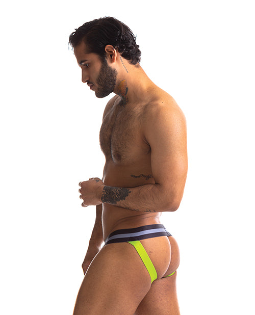Sport Fucker Jersey Jock - S Black/Green