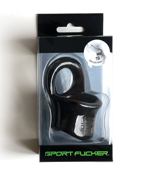 Sport Fucker Penis Enhancement Ring with TPE Ball Stretcher and Ergonomic Fit for Enhanced Sensation and Prolonged Comfort