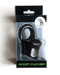 Sport Fucker Penis Enhancement Ring with TPE Ball Stretcher and Ergonomic Fit for Enhanced Sensation and Prolonged Comfort