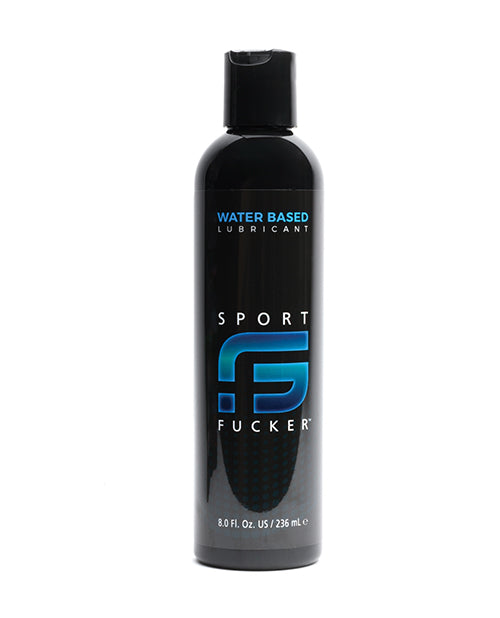 Sport Fucker Water Based Lubricant 8 oz Residue-Free Formula Safe for Toys and Condoms for Smooth Intimacy