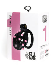 Sport Fucker Male Chastity Device with Resin Cage and Customizable Silicone Spikes for Secure Personal Control