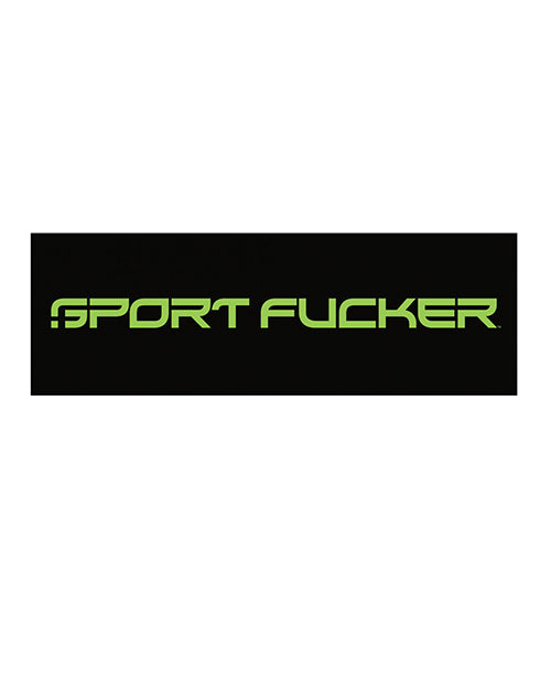 Sport Fucker promotional sign 36-inch bold branding durable design for retail display