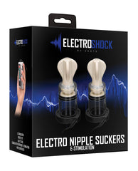 Electroshock Stimulators Nipple Suckers Adjustable Electro Stimulation Suction for Sensation and Pleasure