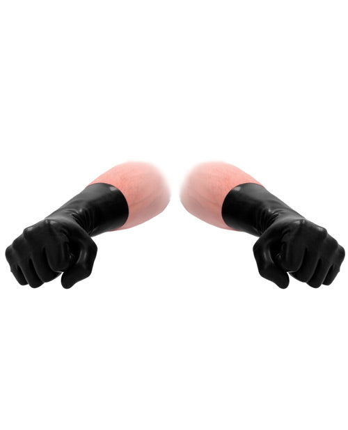 Fist It Latex Short Gloves for Hygienic Play and Comfort
