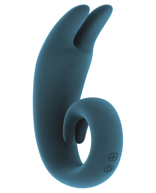 Shots MJUZE The Lithe Flexible Dual-Ended Vibrator in Blue