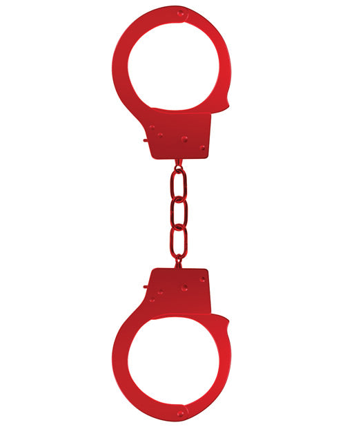 Red Beginner Handcuffs with Quick-Release by Ouch