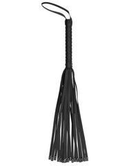 Ouch Bondage Whip Skull Detailing Bonded Leather Sensory Play for BDSM Experiences