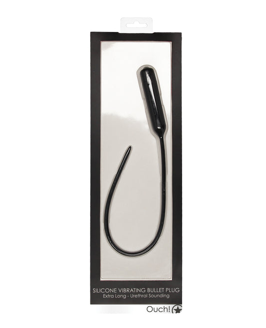 Ouch Silicone Urethral Sounding Probe Extra Long Vibrating Flexible Design for Deep Urethral Stimulation