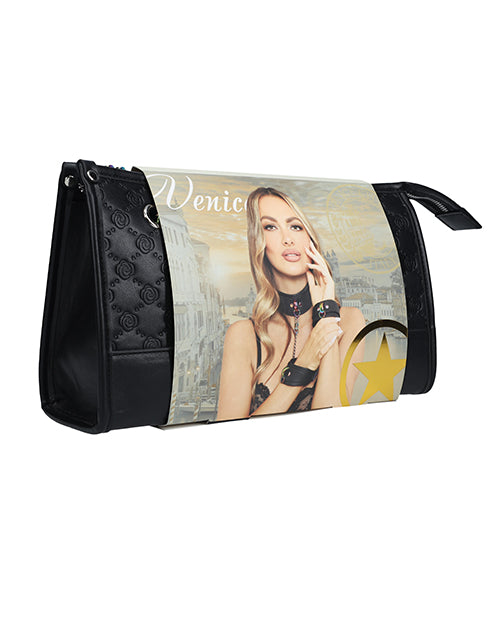 Ouch Bondage Kit Iridescent Hardware Complete Set with Handbag for Advanced Sensory Restraint