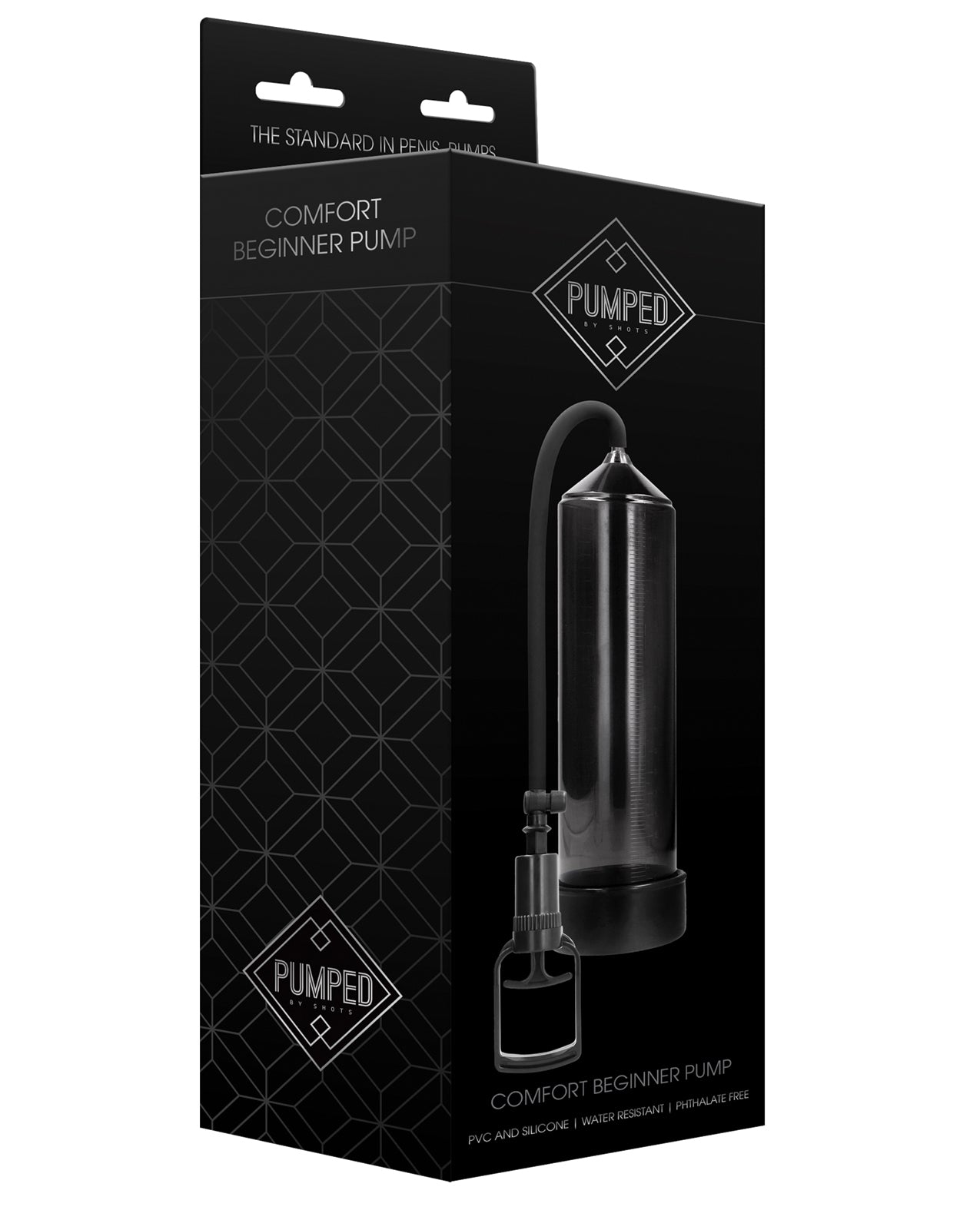 Pumped Penis Enhancement Pump with Trigger Grip and Comfortable Ergonomic Handle for Effective Vacuum Sealing