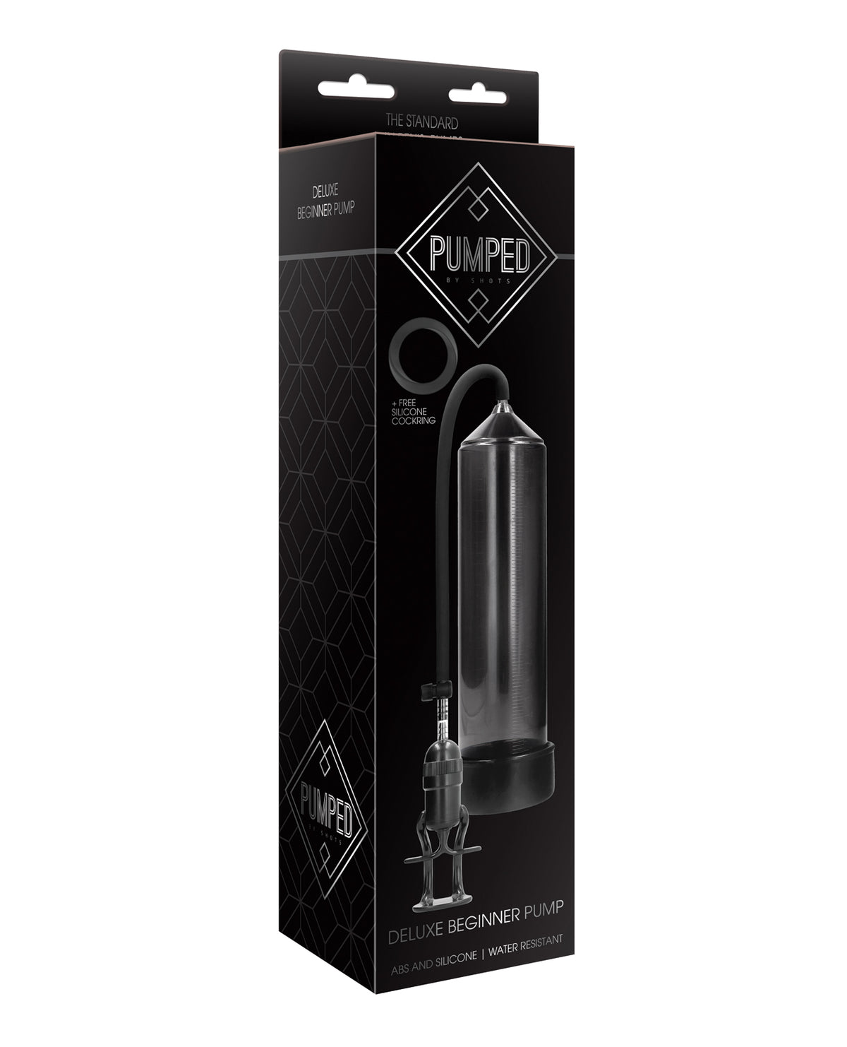 Shots Pumped Deluxe Beginner Pump - Black