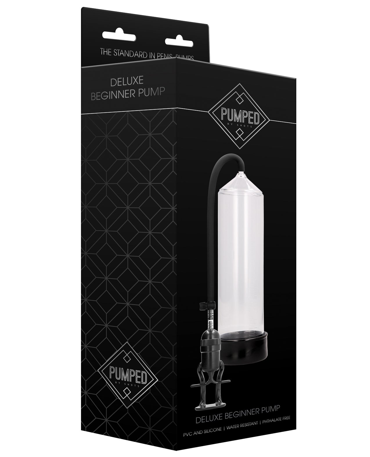 Pumped Penis Enhancement Transparent Pump with Trigger Grip and Silicone Sleeve for Erectile Support