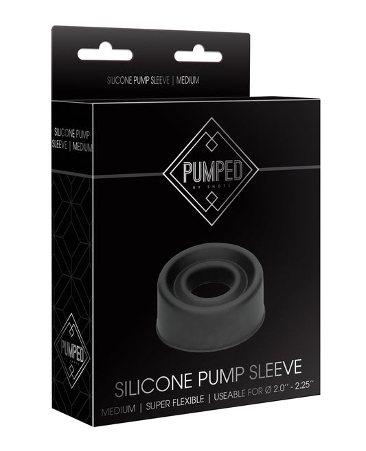 Pumped Penis Enhancement Silicone Sleeve Super Soft Stretchy Design for Comfortable Vacuum Seal