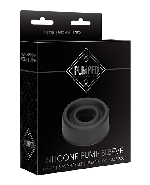 Pumped Penis Enhancement Silicone Sleeve Soft Stretchy Material for Comfortable Airtight Fit