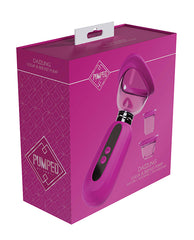 Shots Multi-Cup Stimulator Pump Pink Silicone Vulva Clitoral Breast Cups for Enhanced Sensitivity and Comfort