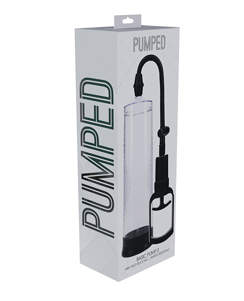 Shots Penis Enhancement Pump Water Resistant Design Translucent Cylinder for Effective Erectile Dysfunction Support