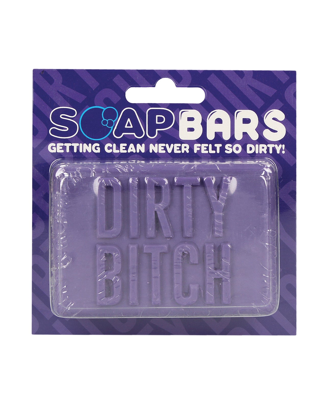Shots Novelty Soap Bar purple, richly lathering, playful design for sensual shared shower experiences