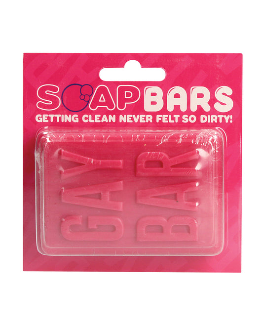 Shots Novelty Soap Bar Pink Creamy Lather Playful Design for Fun Couples Bath