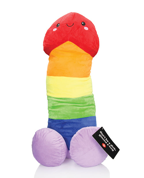 Shots Plushie Novelty Penis Pillow Multi Color Soft Cotton Polyester for Party Gift or Bedroom Decor