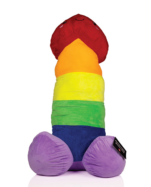 Shots Penis Plushie Novelty Pillow Extra-Large Soft Fabric in Multi Color for Fun Party Gift or Cozy Comfort