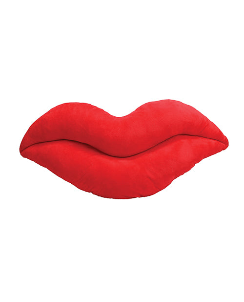 Shots Lip Pillow Plushie red novelty accent super-soft plush for playful home decor and gifting