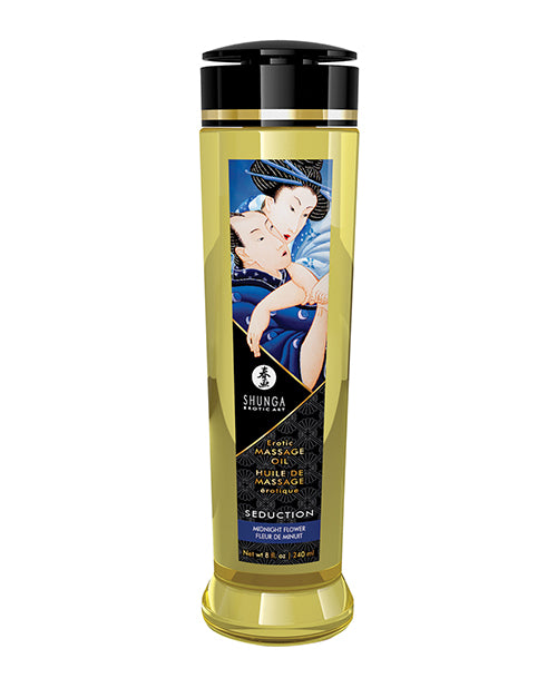Shunga Massage Oil 100% Natural Oils with Vitamin E Scented Formula for Sensual Body Massage