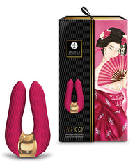 Shunga Stimulators Intimate Massager Dual Motor Flexible Silicone for Enhanced Clitoral Stimulation