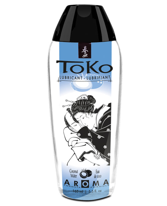 Shunga Lubricant Water-Based Coconut Flavor Silky Texture for Enhanced Intimate Sensation