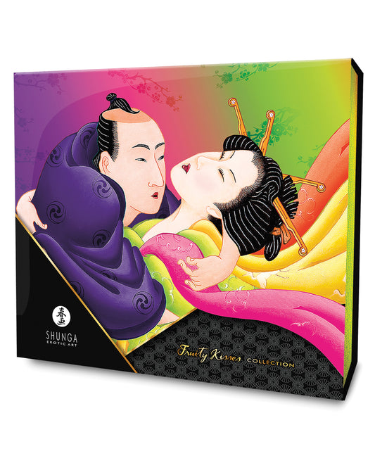 Fruity Sensual Lubricant & Massage Oil Kit with Exotic Flavors