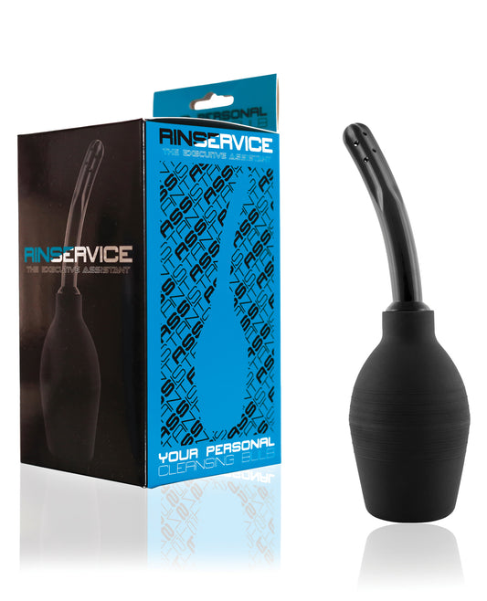 Cleanline Anal Products Medical-Grade Black Enema with Detachable Tip for Safe and Hygienic Cleansing