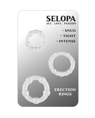 Selopa Erection Rings - Clear