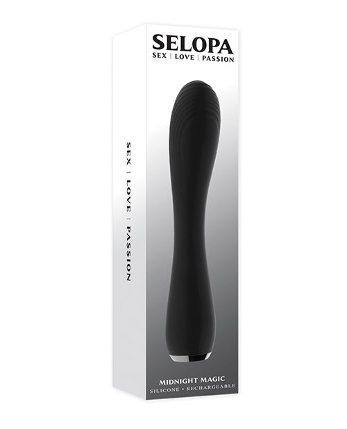 Selopa Vibrator Flexible Curved Shaft Textured Tip for Focused Stimulation and Comfort