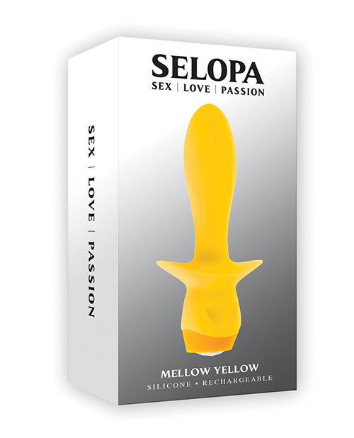 Selopa Anal Products Vibrating Plug Flexible Bulbous Shaft with Heart Gem Base for Comfortable Anal Stimulation