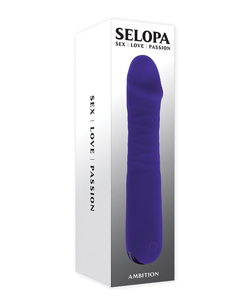 Selopa Vibrator Thrusting Phallic-Shape Multi-Speed Expansion for Realistic Sensation and Personal Pleasure