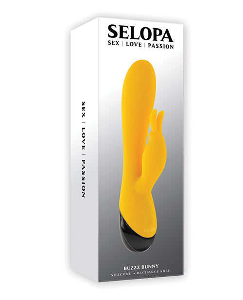 Selopa Vibrator Rabbit Dual Motors Flexible Bunny Ears for Internal and Clitoral Stimulation