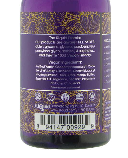 Sliquid Coconut Papaya Bath Soak with Nourishing Natural Oils