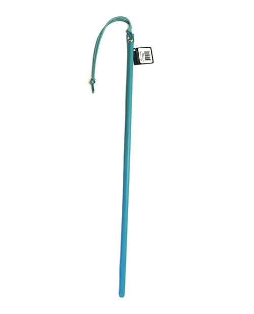 Spartacus Leather Wrapped Cane 24 Inch Baby Blue Restraint Durable Bondage Toy for Impact Play