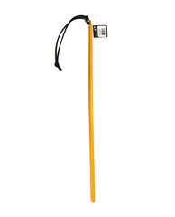 Spartacus Bondage Cane Leather Wrapped Yellow Finish with Firm Grip for Impact Play