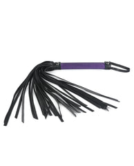 Spartacus Bondage Whip Faux Leather Purple Durable Handle for Sensual Restraint Play