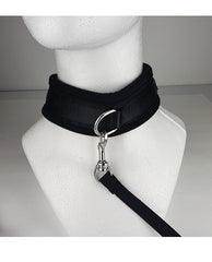 Spartacus Bondage Restraint Neoprene Collar with Adjustable Leash for Comfortable Roleplay and Control